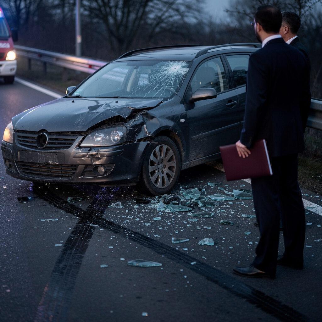 Zusammenfassung von Verkehrsunfall und Unfallabwicklung